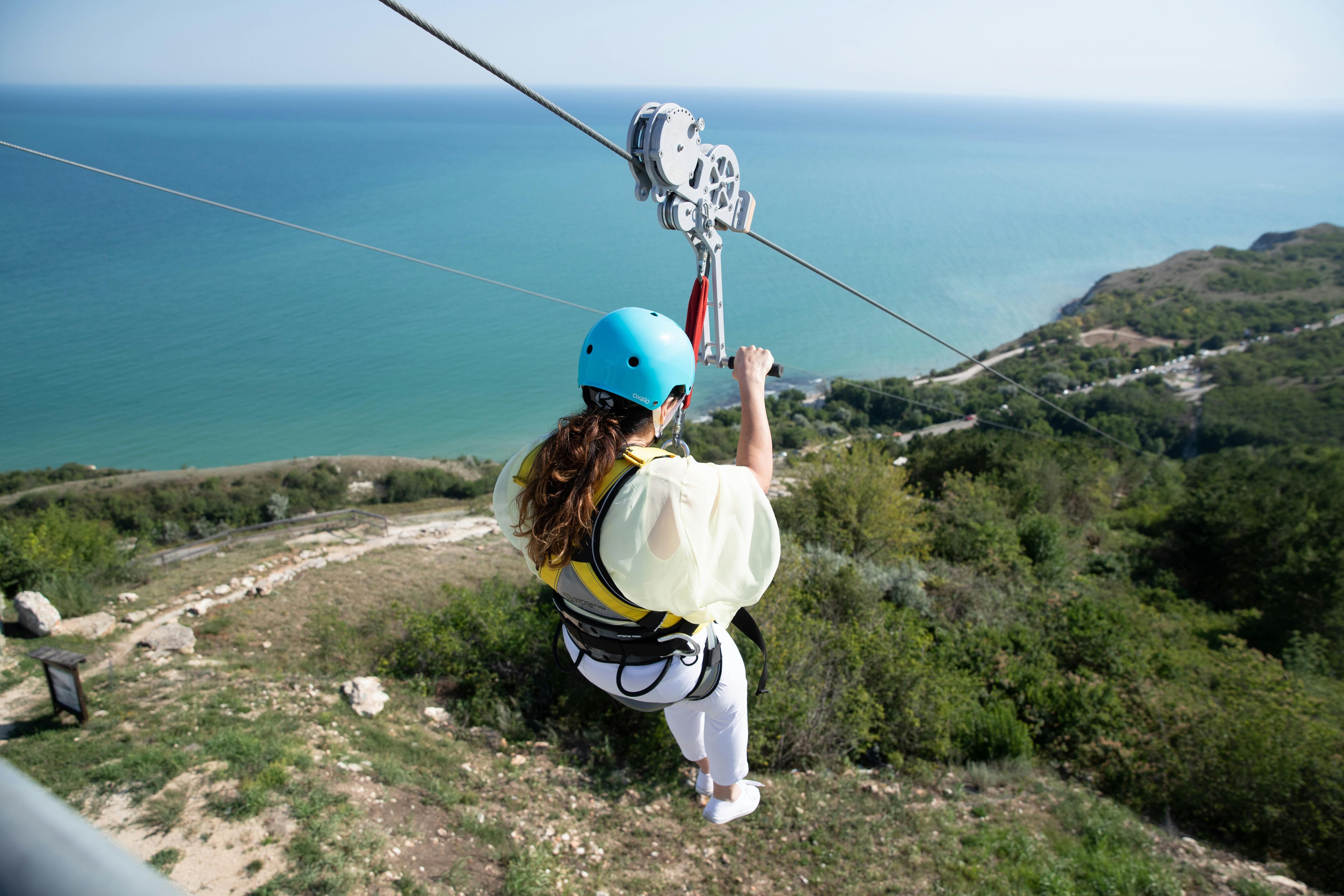 Ziplining