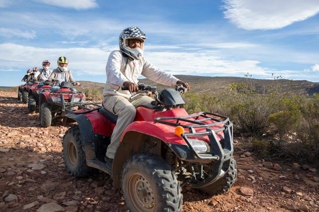 quad-biking