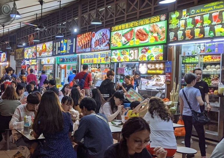 Newton Food Center of Singapore