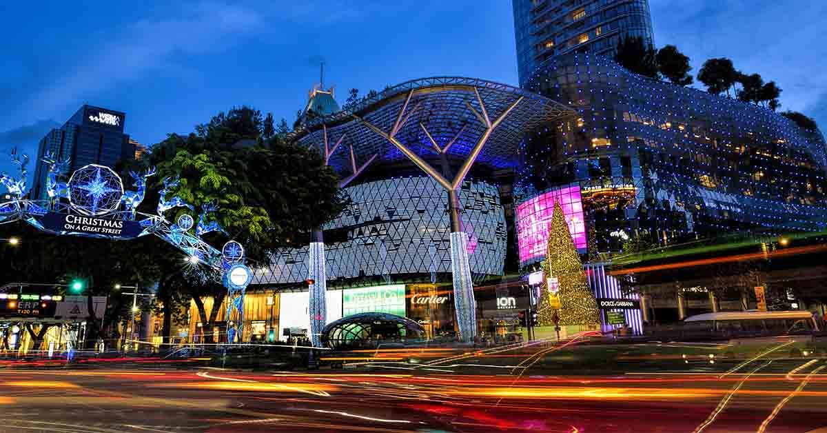 Orchard Road in singapore