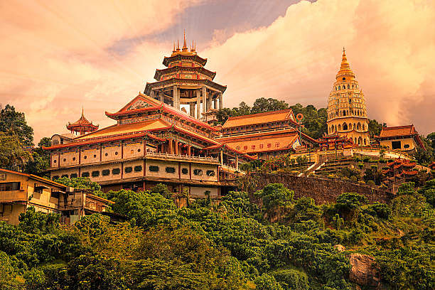 Buddhist temple Kek Lok Si in Penang