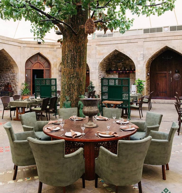 Art Garden restaurant in Baku