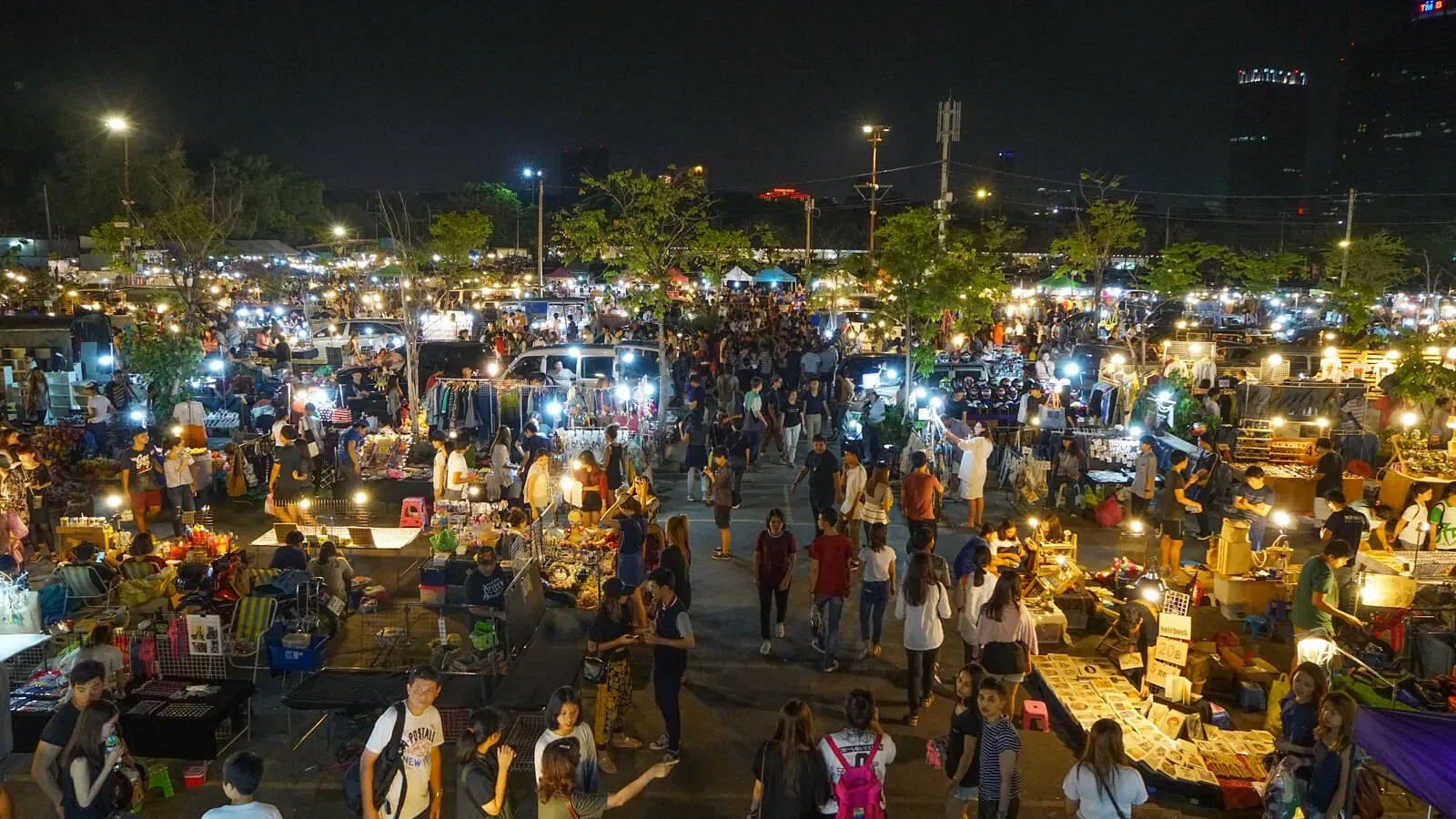 JJ Green Night Market in Bangkok