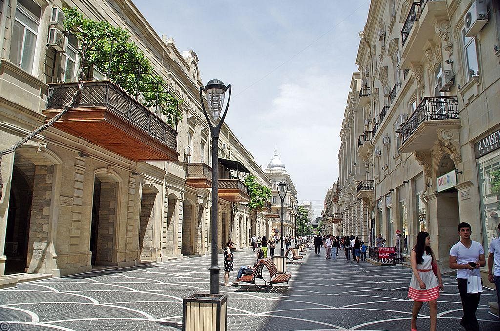 Nizami Street of Baku