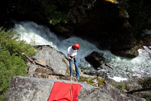 rapelling