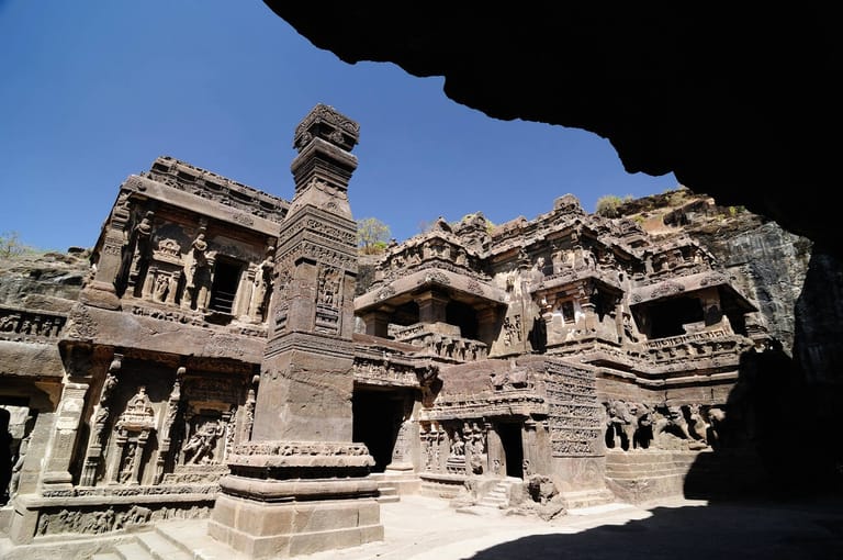 rocks-in-the-ellora-town-in-india-maharashtra
