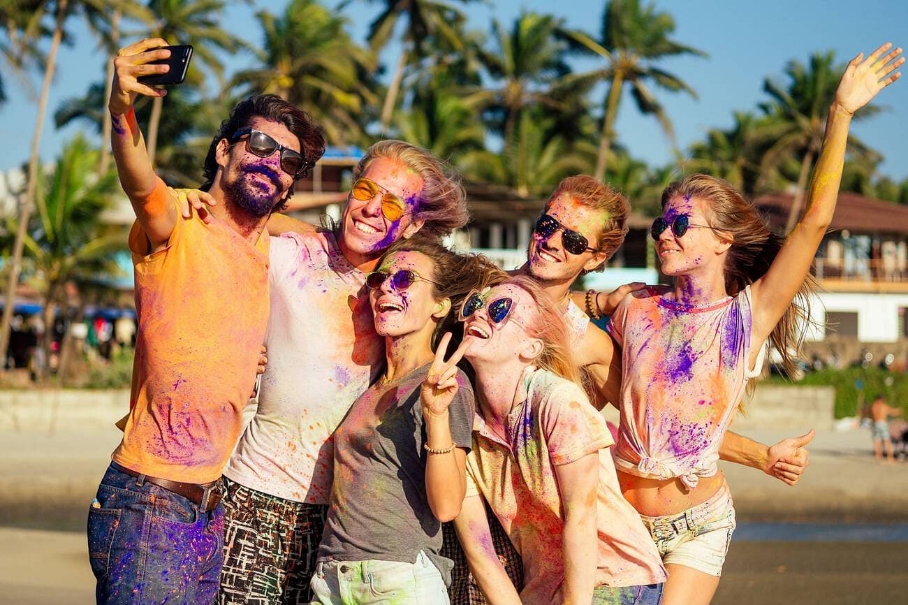 holi-in-goa