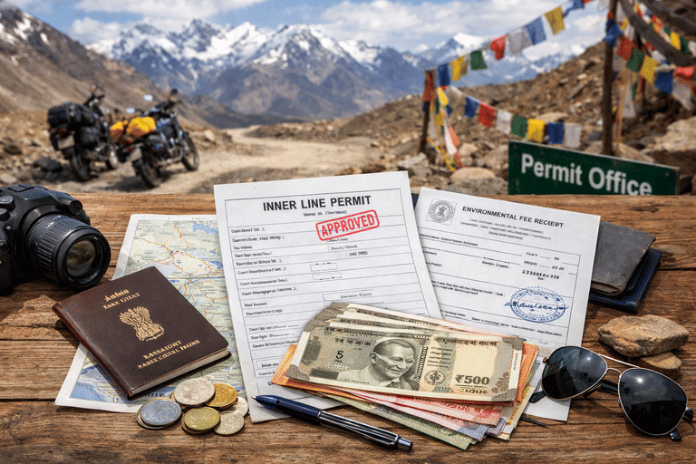 ladakh-bike-trip-permits