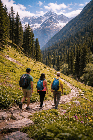 4D Kasol Manali Tour from Delhi with Kheerganga Trek