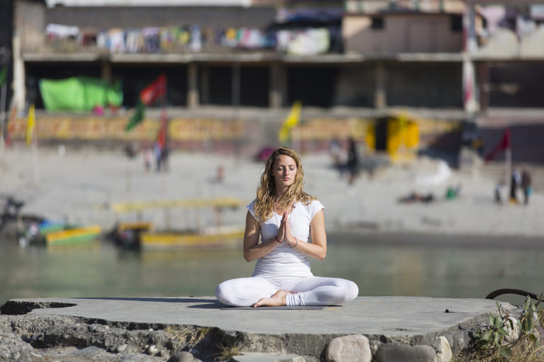 yoga in rishikesh