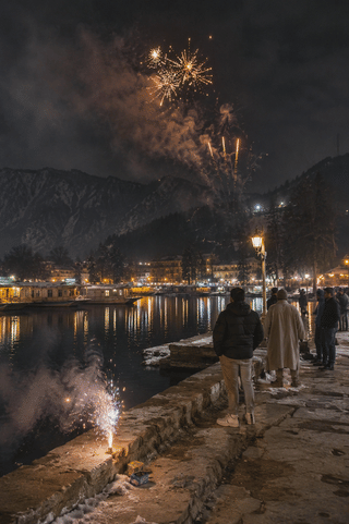new year celebration srinagar
