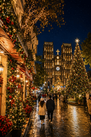 christmas celebration vietnam