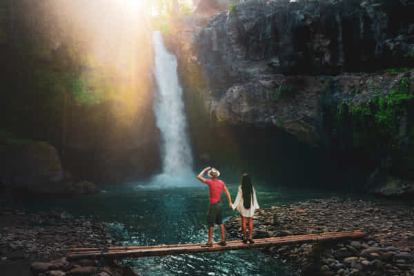 Honeymoon couple in Bali