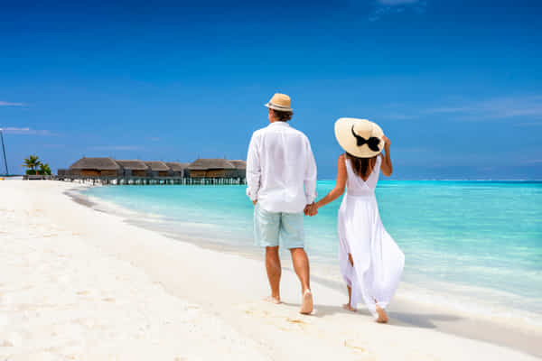 Honeymoon couple in Vietnam