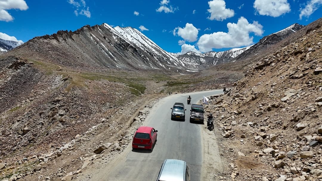 The two legendary highways to Leh offer different challenges and rewards. — Photo by Nitin Mishra on Unsplash